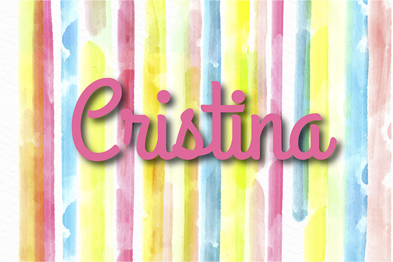 Personalized Rainbow custom vinyl carpet - TenStickers