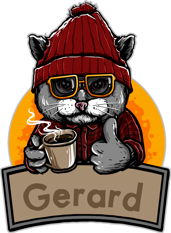 Customizable Feline custom vinyl carpet - TenStickers