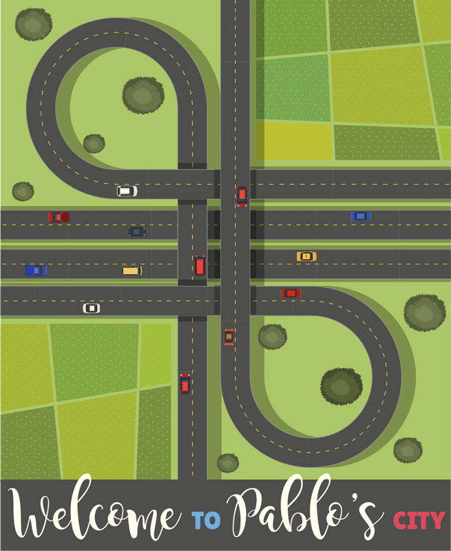 Customizable Playmap custom vinyl carpet - TenStickers