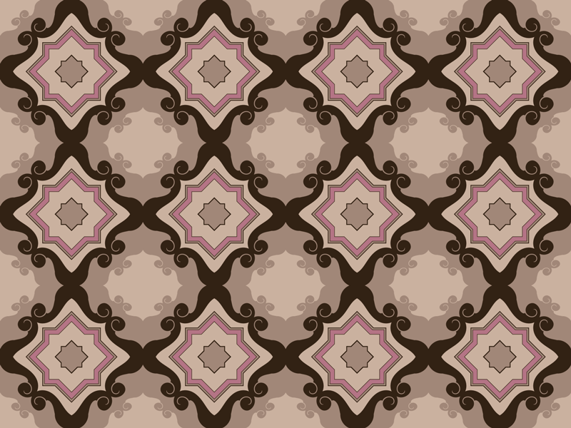 Mosaic Tile Pattern living room vinyl carpet - TenStickers