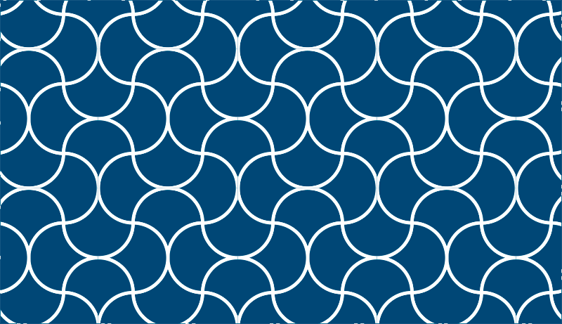 Geometric Wave Pattern bathroom vinyl carpet - TenStickers