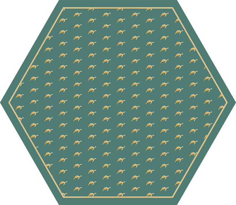 Safari Playtime nursery vinyl carpet - TenStickers