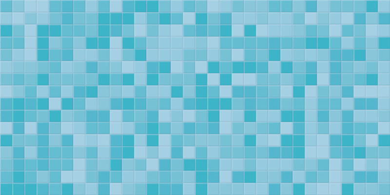 Mosaic Aqua Tiles tile vinyl carpet - TenStickers