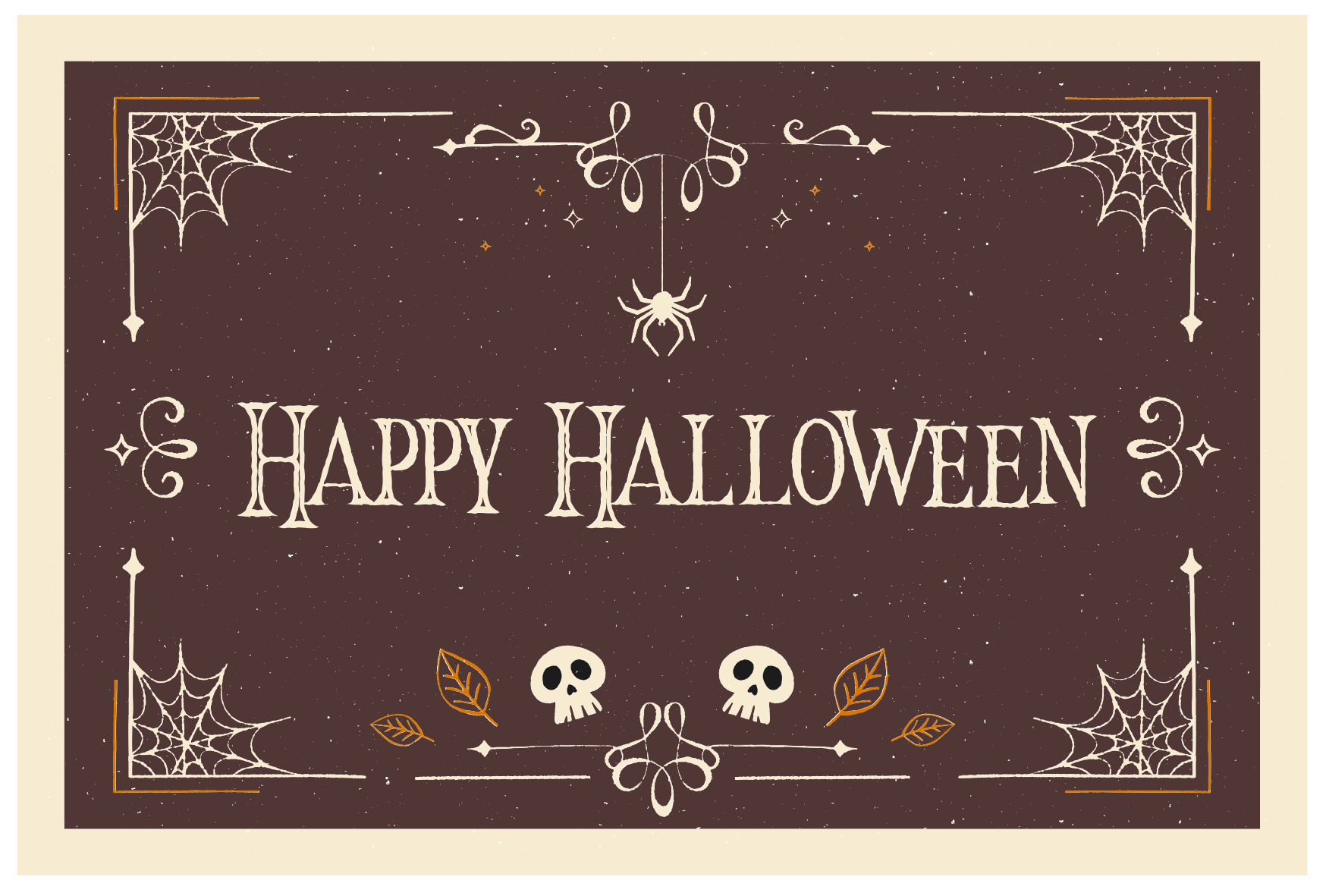 Halloween vinyl carpet for festive celebrations - TenStickers