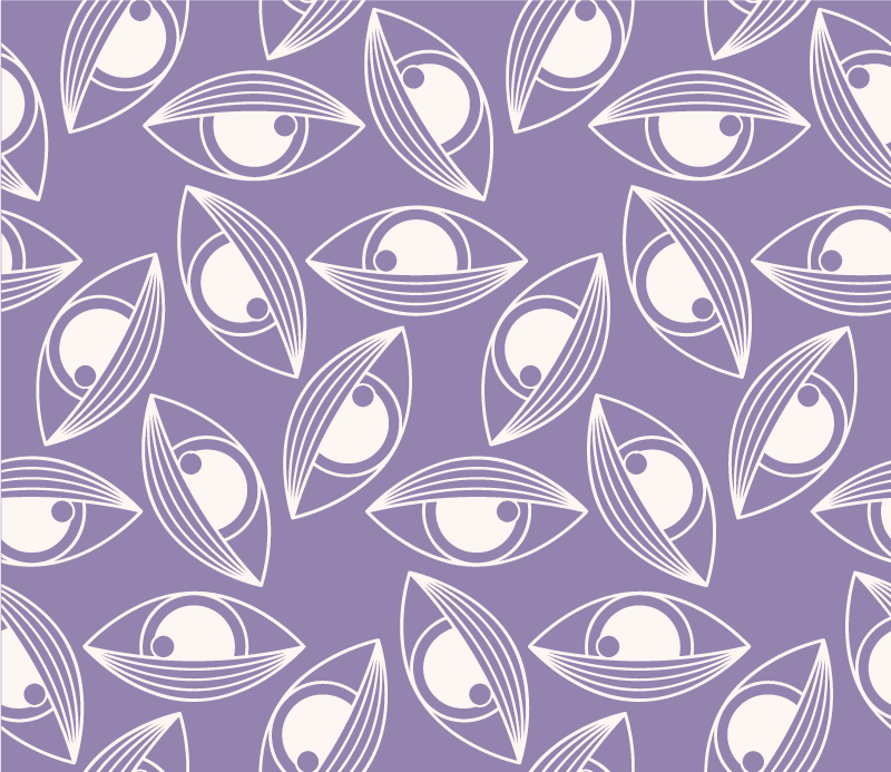 Abstract Fish Pattern animal vinyl carpet - TenStickers