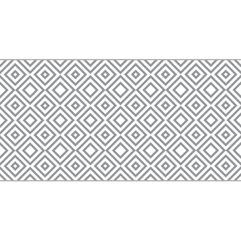 Diamond Patterned Design geometric vinyl carpet - TenStickers