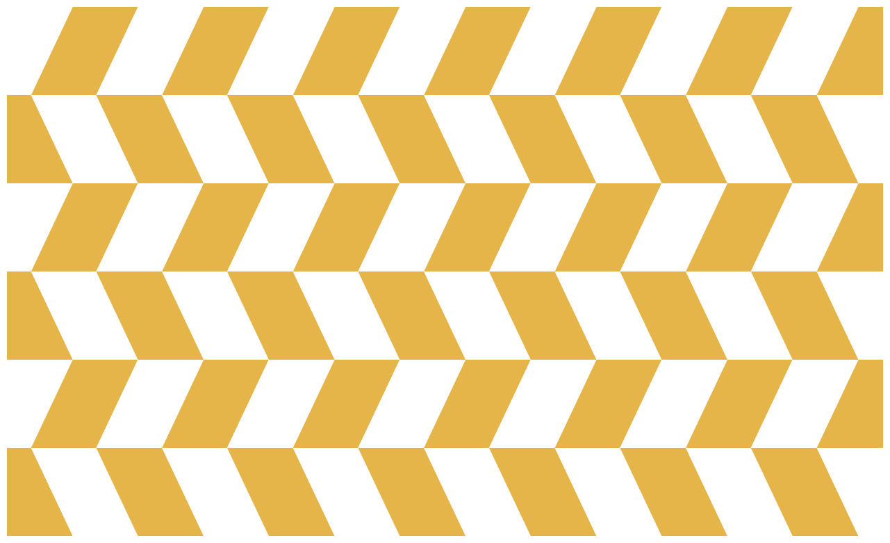 Geometric Herringbone striped vinyl carpet - TenStickers