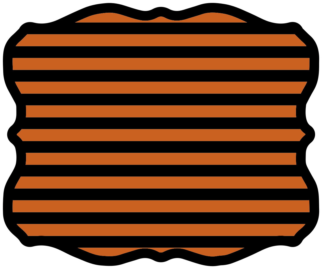 Halloween stripes halloween vinyl carpet - TenStickers