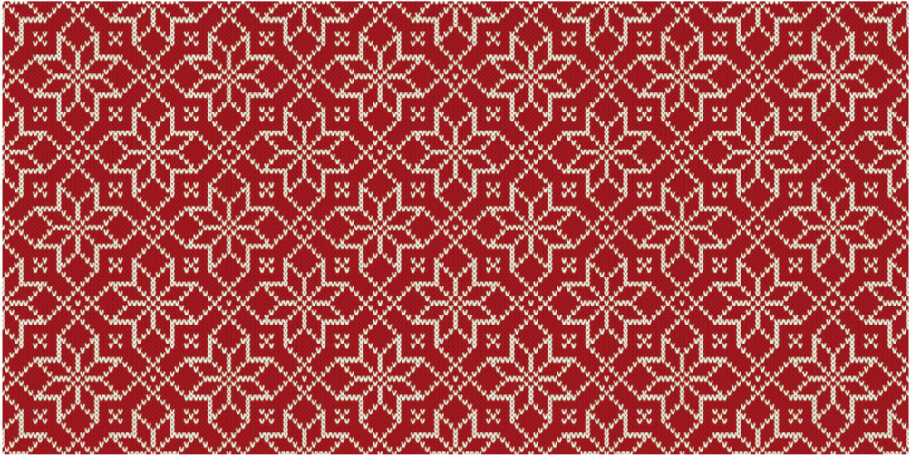 Red Ornamental Pattern nursery vinyl carpet - TenStickers