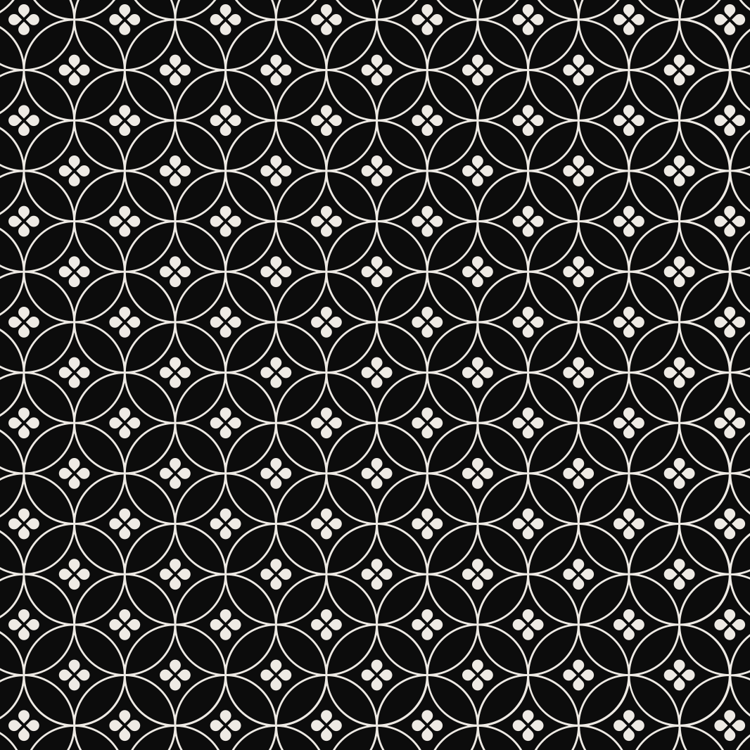 Geometric vinyl carpet geometric circle design - TenStickers