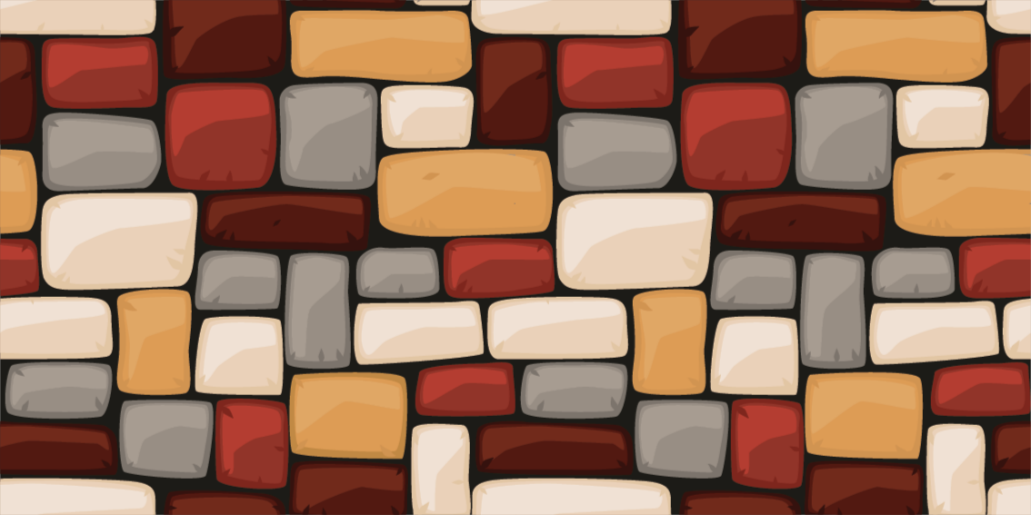 Mosaic Texture Blend vinyl rug - TenStickers