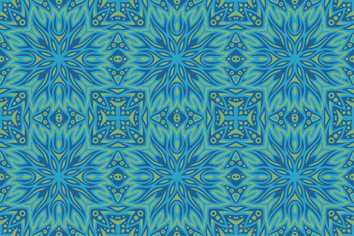 Blue vinyl carpet blue inspired harmony - TenStickers