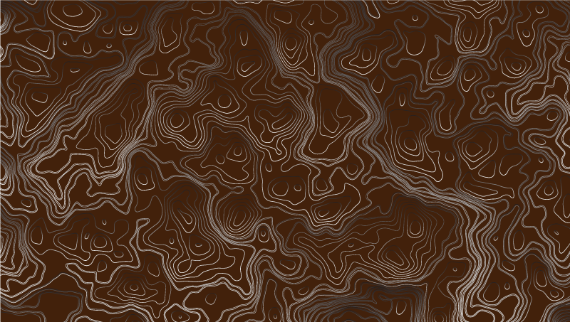 Contour Topographic living room vinyl carpet - TenStickers