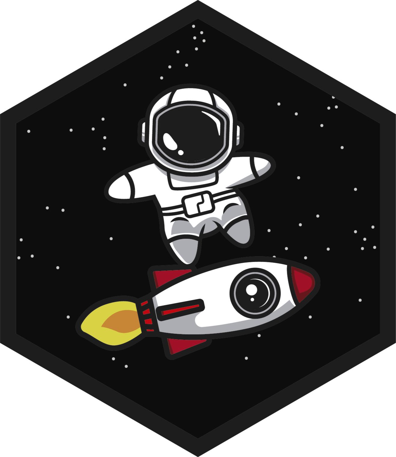 Astronaut Adventure kids vinyl carpet - TenStickers