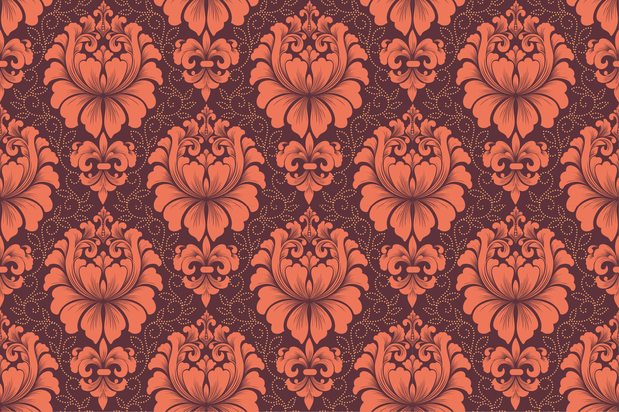 Ornate Symmetry mandala vinyl carpet - TenStickers