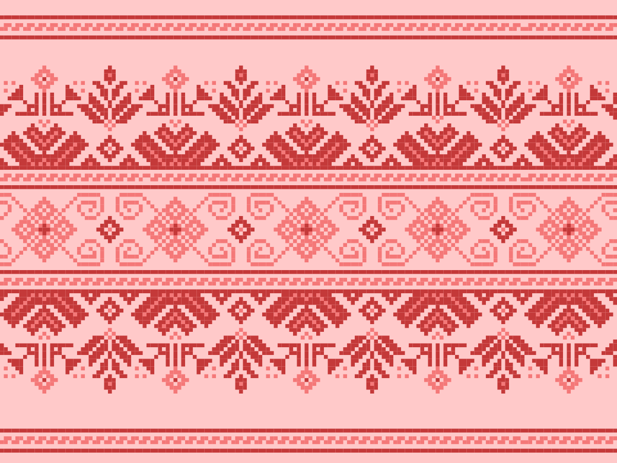 Ethnic Ornamental Pattern mandala vinyl carpet - TenStickers