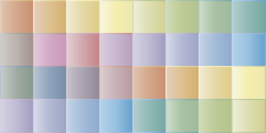 Colorful Pixelation kitchen vinyl carpet - TenStickers