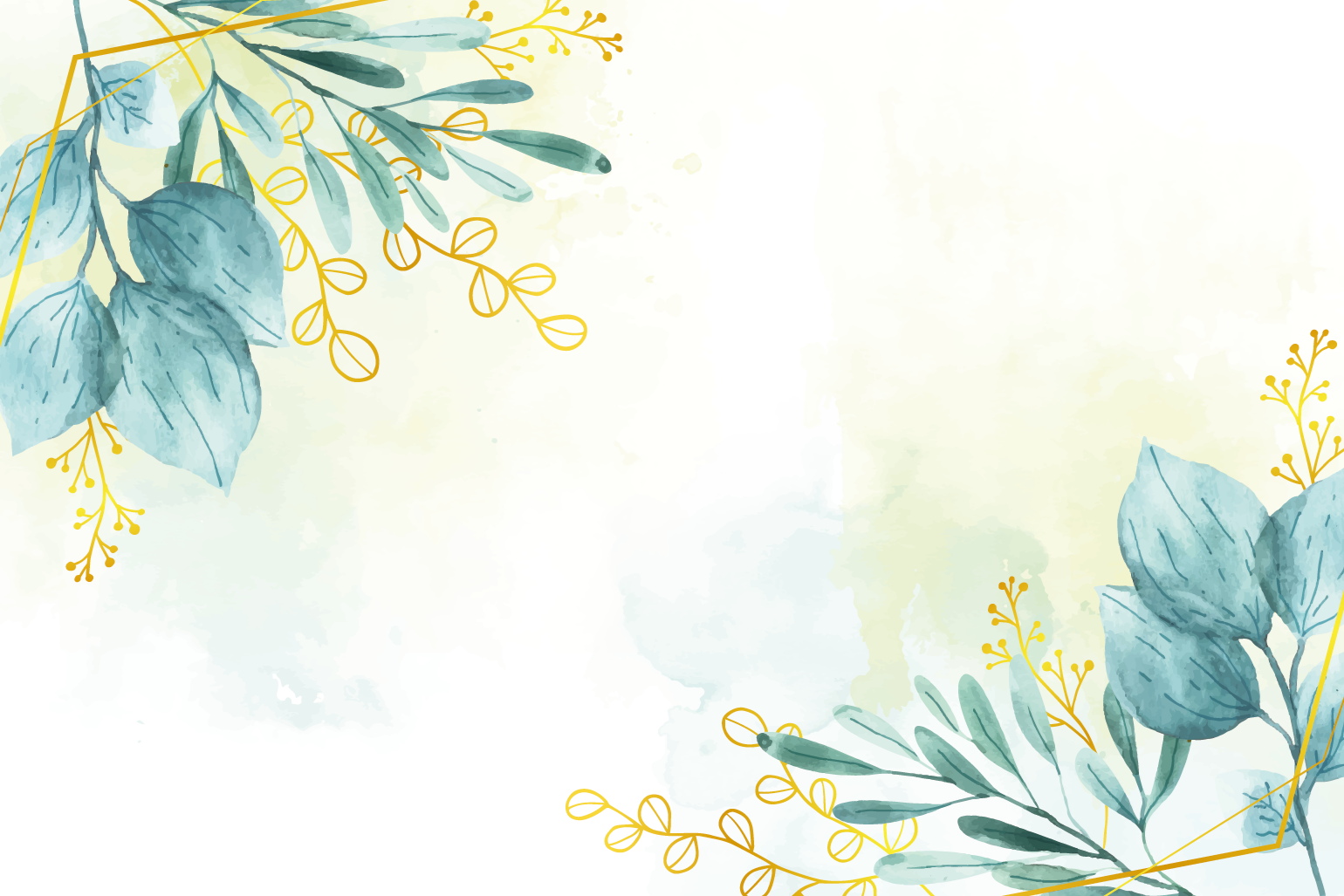 Botanical Motif Elegance floral vinyl carpet - TenStickers