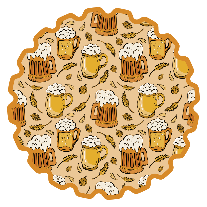 BEER FESTIVAL event vinyl carpet - TenStickers