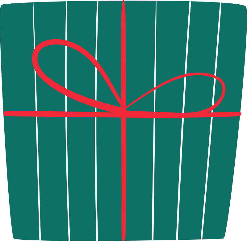 Green Red Stripes striped vinyl carpet - TenStickers