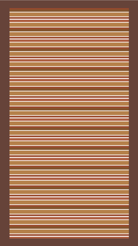 Striped vinyl carpet in striped motif - TenStickers