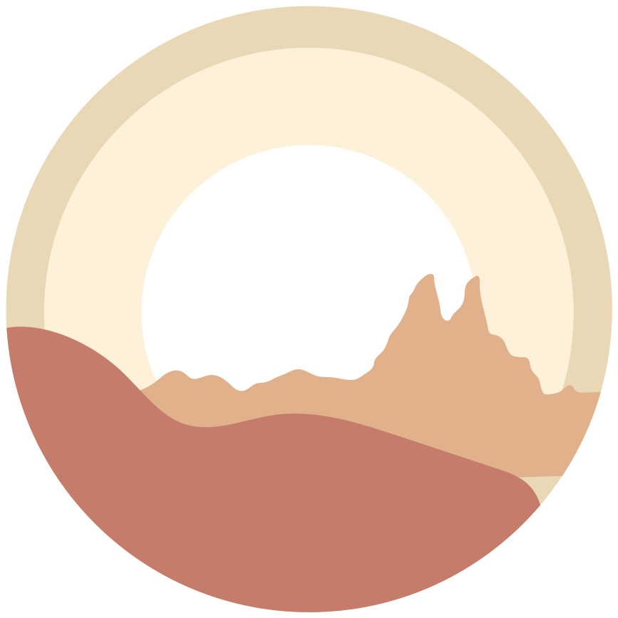 Minimalist Landscape nature vinyl carpet - TenStickers