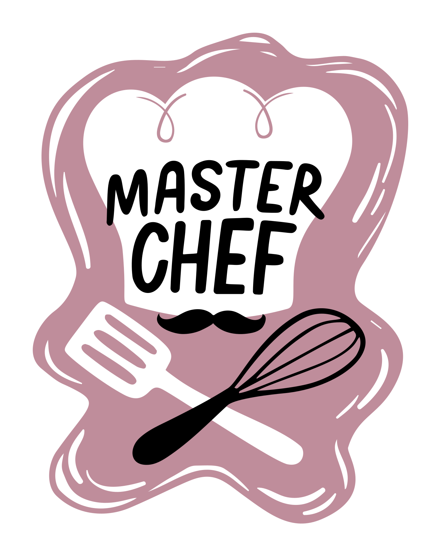 Master Chef Emblem kitchen vinyl carpet - TenStickers