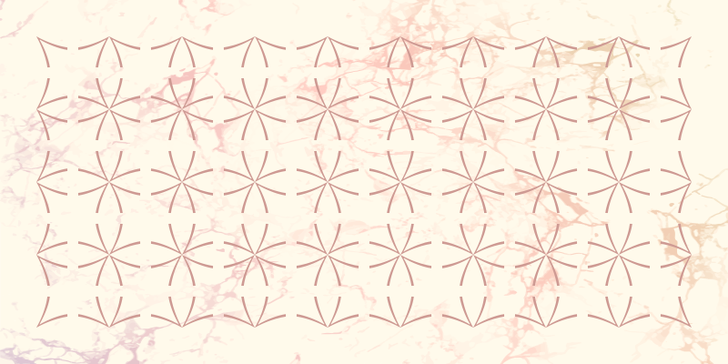 Geometric Star Pattern living room vinyl carpet - TenStickers