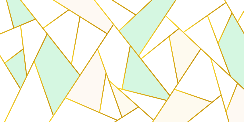 Ink copper gold mosaic floor tiles - TenStickers