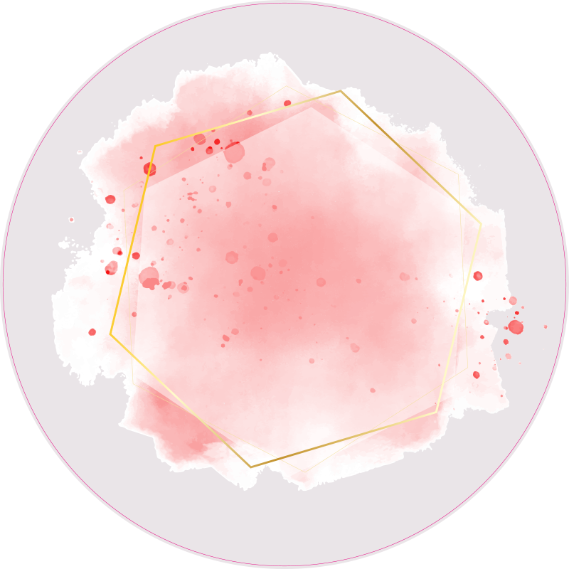 Abstract Watercolor minimalist vinyl carpet - TenStickers