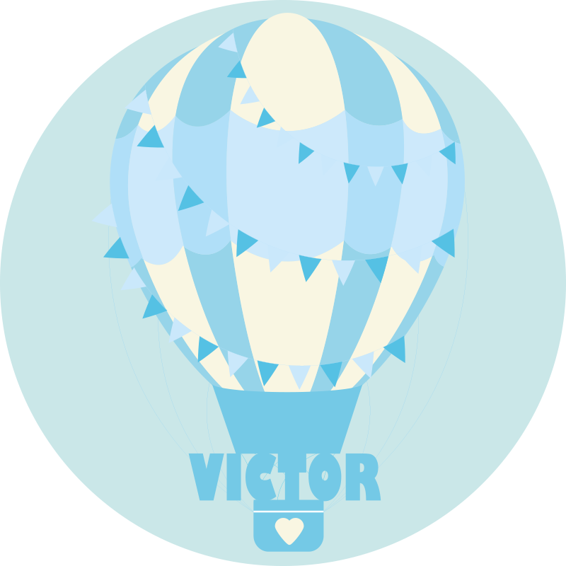 Customizable Balloon custom vinyl carpet - TenStickers