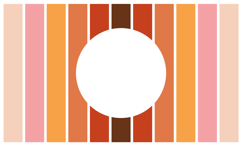 Geometric Stripes Design striped vinyl carpet - TenStickers