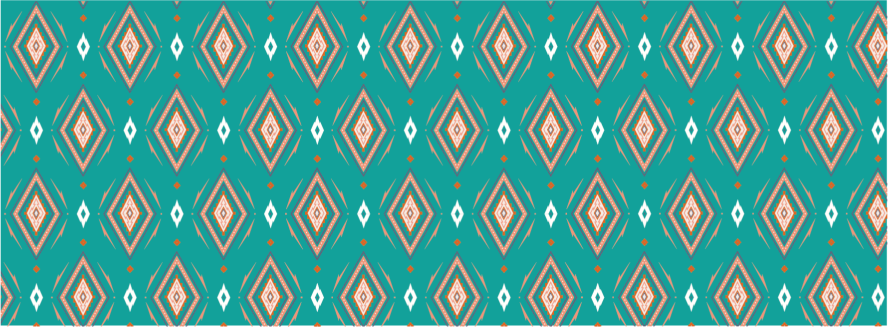 Geometric vinyl carpet geometric pattern runner - TenStickers