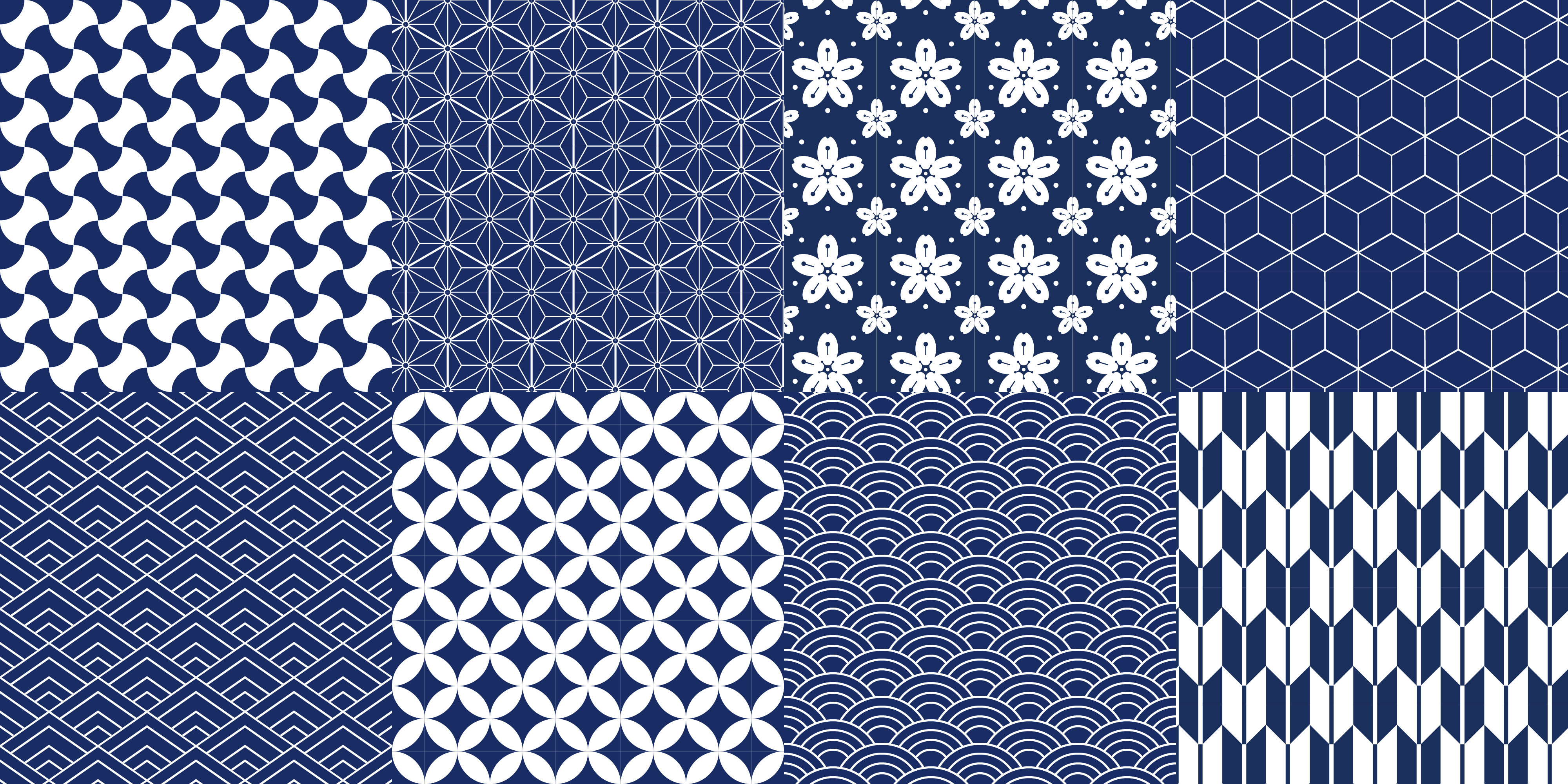 Geometric vinyl carpet geometric tile collection - TenStickers