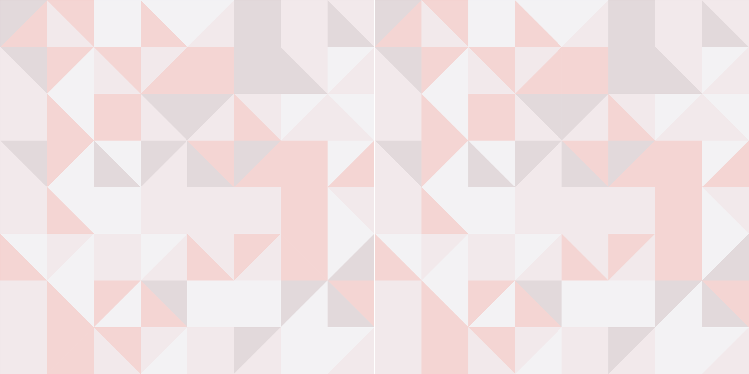 Geometric vinyl carpet in geometric pastel pattern - TenStickers