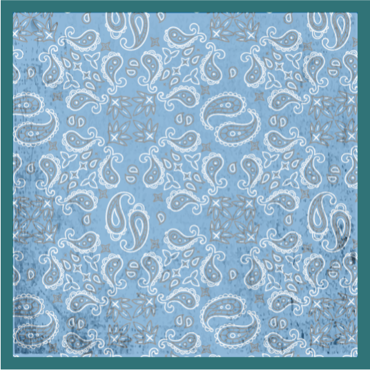 Tile vinyl carpet paisley tile design - TenStickers
