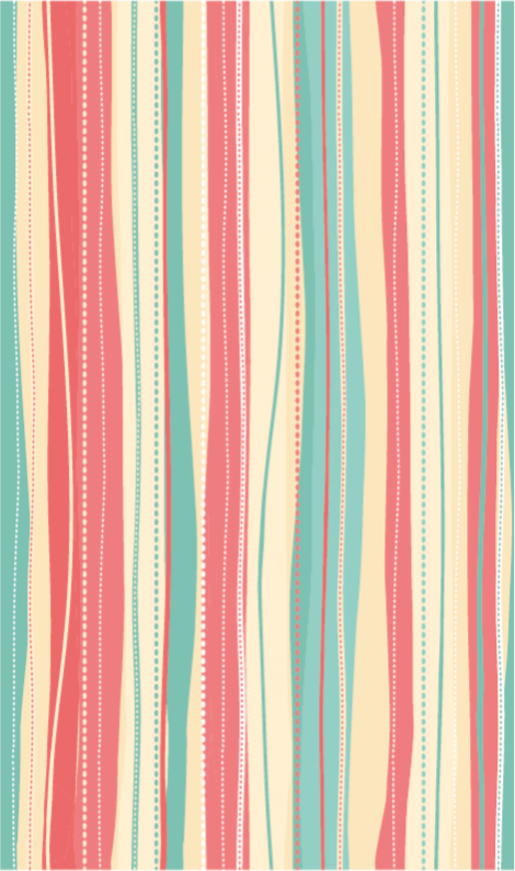 Striped vinyl carpet in striped colorway - TenStickers