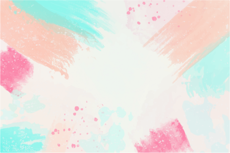 Abstract Color Splash minimalist vinyl carpet - TenStickers