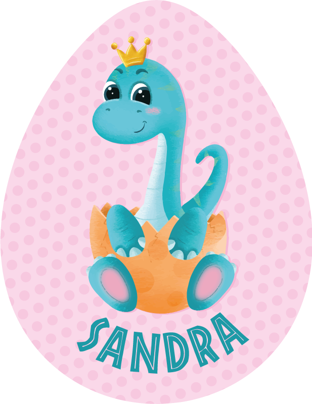Personalized Dinosaur Graphic custom vinyl carpet - TenStickers