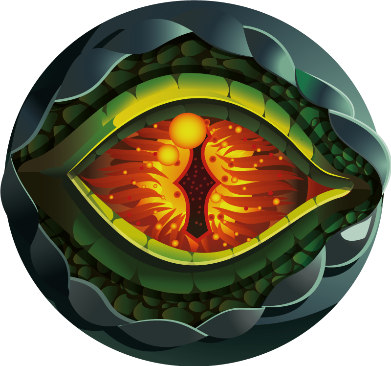 Abstract Natural Vision nature vinyl carpet - TenStickers