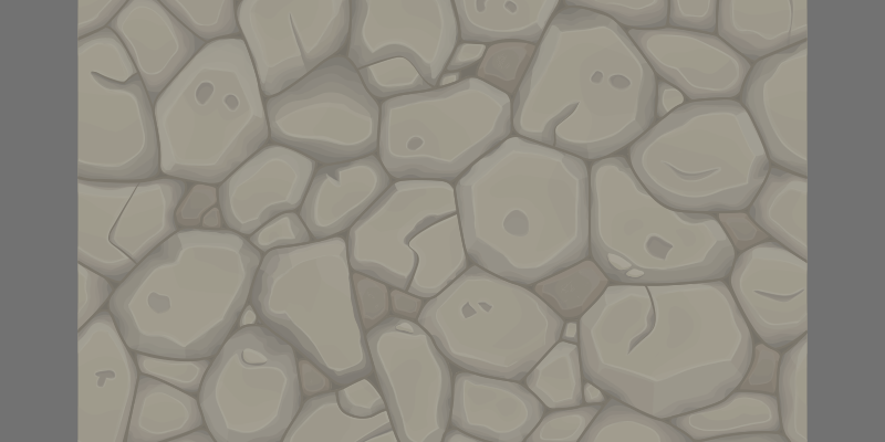 Pebble Pathway stone effect vinyl carpet - TenStickers