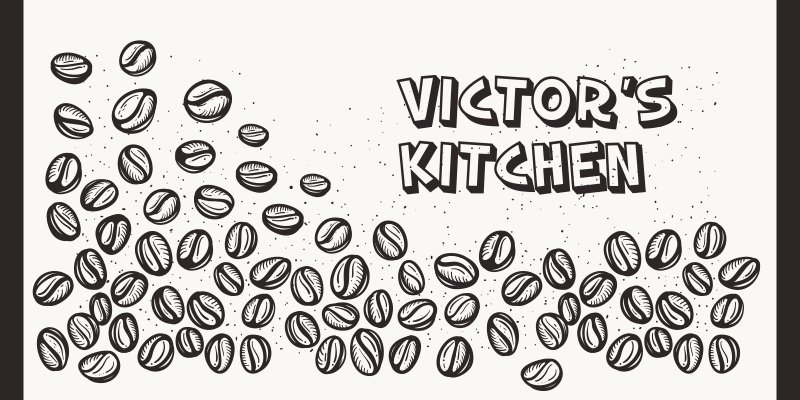 Personalized Coffee Beans custom vinyl carpet - TenStickers