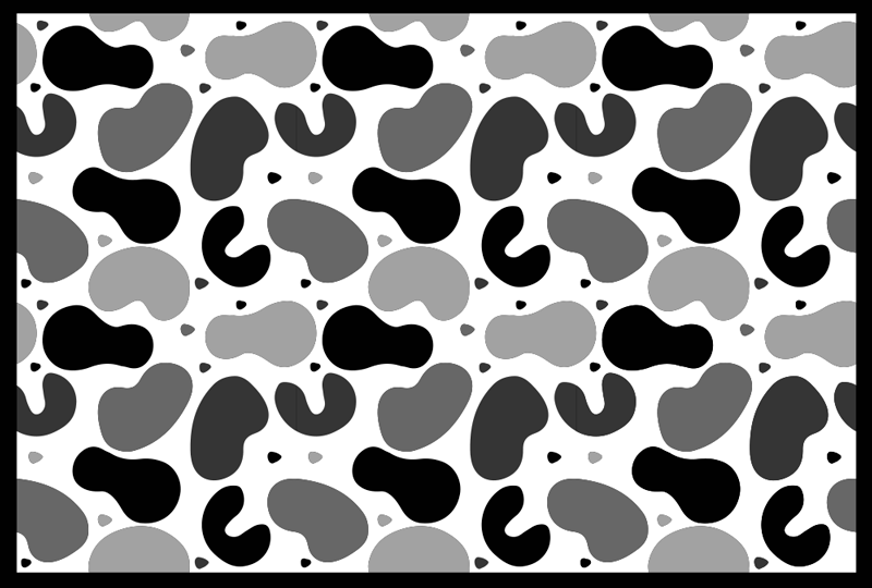 Cowhide Inspired animal print vinyl carpet - TenStickers