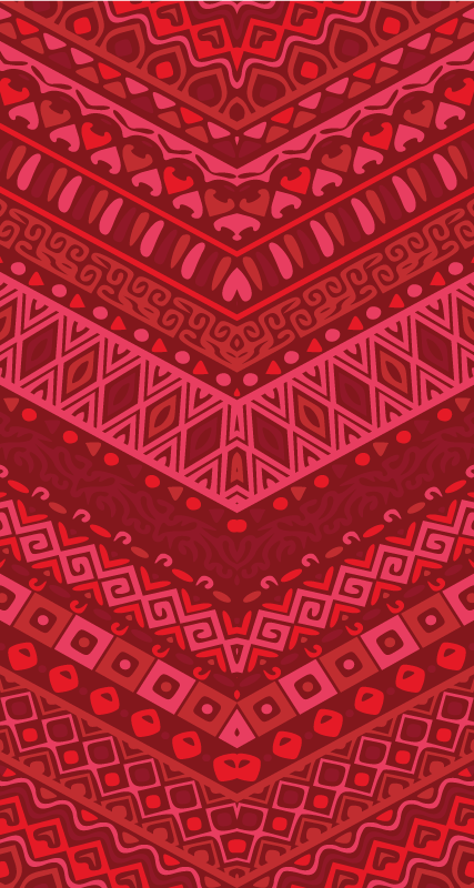Ethnic vinyl carpet ethnic patterned pathway - TenStickers