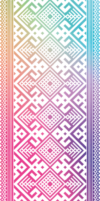 Geometric Playtime kids vinyl carpet - TenStickers