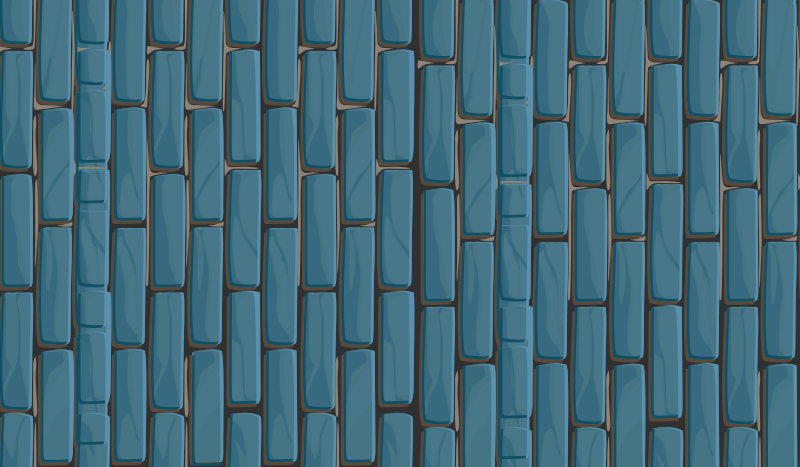 Brick Patterning tile vinyl carpet - TenStickers