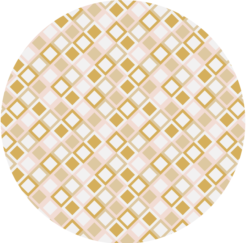 Geometric vinyl carpet geometric lattice design - TenStickers