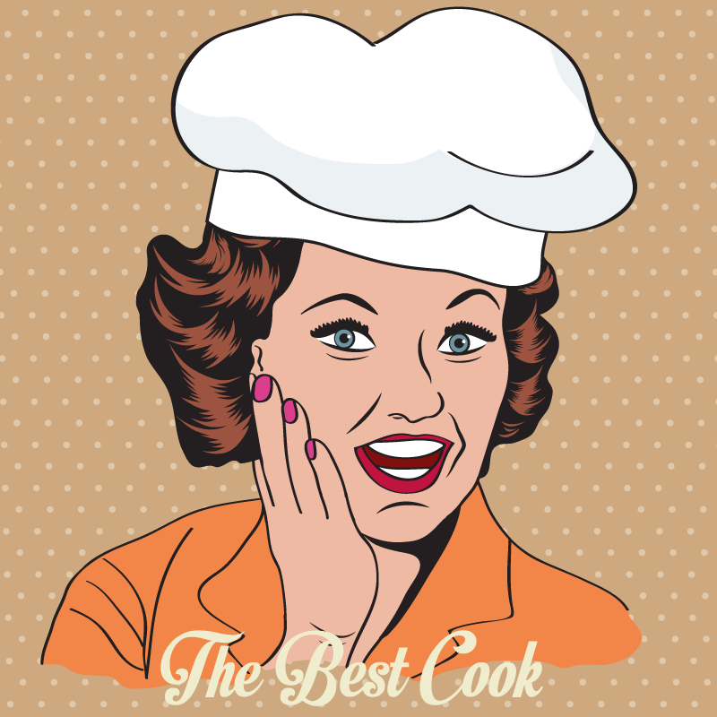 Retro Kitchen Mat custom vinyl carpet - TenStickers