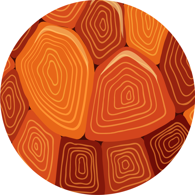 Organic Contours texture vinyl carpet - TenStickers