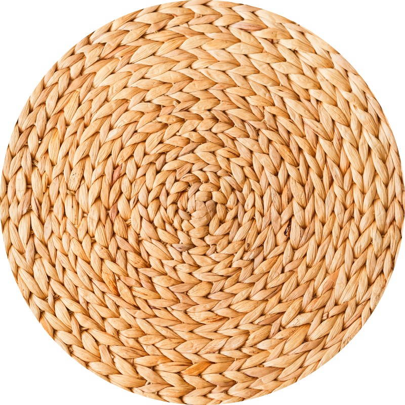 Braided Pattern texture vinyl carpet - TenStickers